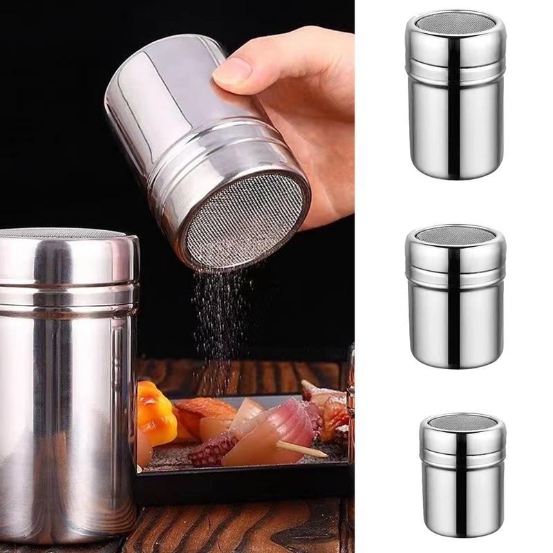 Home Cooking Help - Stainless Steel Chocolate Shaker Cocoa Flour