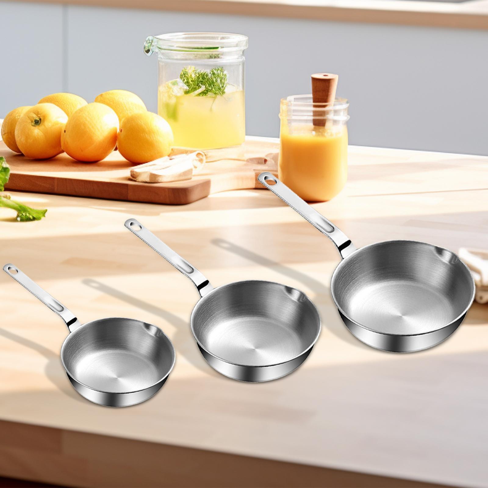 Stainless Steel Frying Pan wit - đánh giá và giá Home Cooking Egg Sandwich