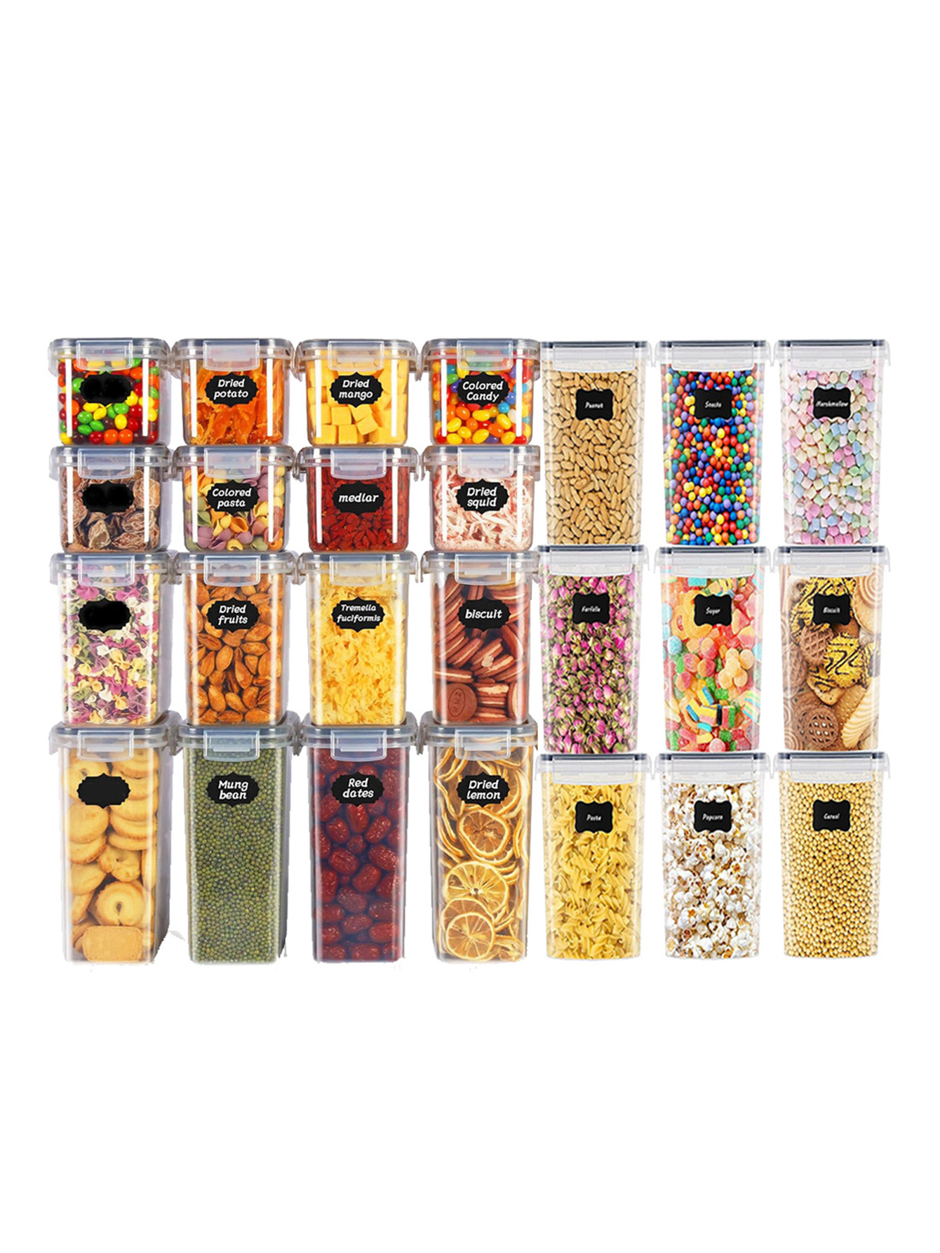48pcs, Sealed Food Storage Con - đánh giá và giá Home Cooking Food
