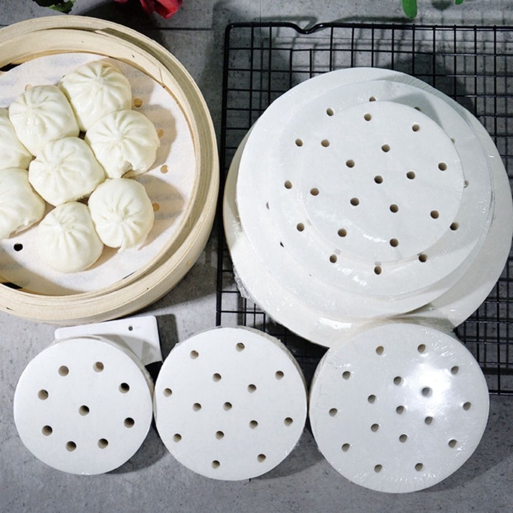 100Pcs Steamed Paper Steamed B - đánh giá và giá Home Cooking Help